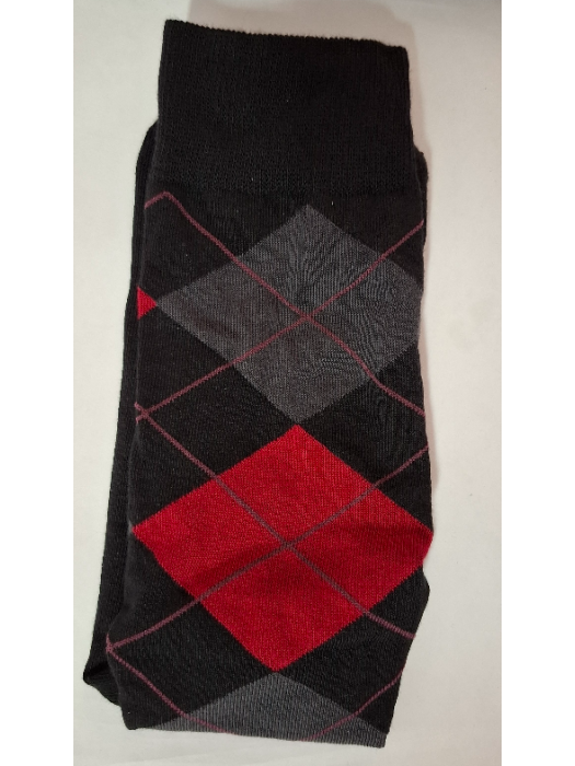 Men's Diamond pattern socks 0125.093