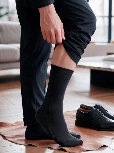 Skarpety męskie Comfortline półfrotte ze ściągaczem 0262.002