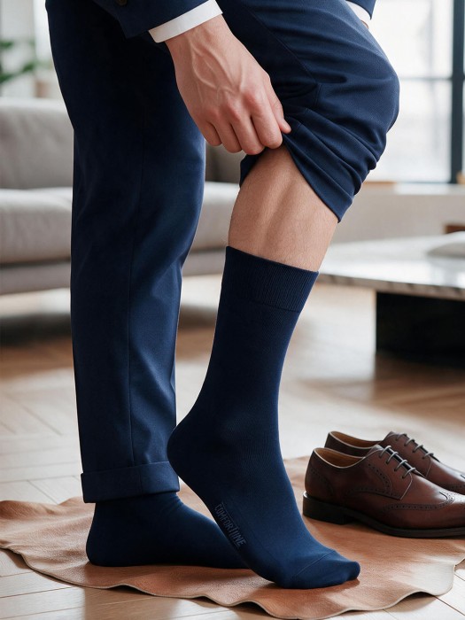 Skarpety męskie Comfortline półfrotte ze ściągaczem 0262.002