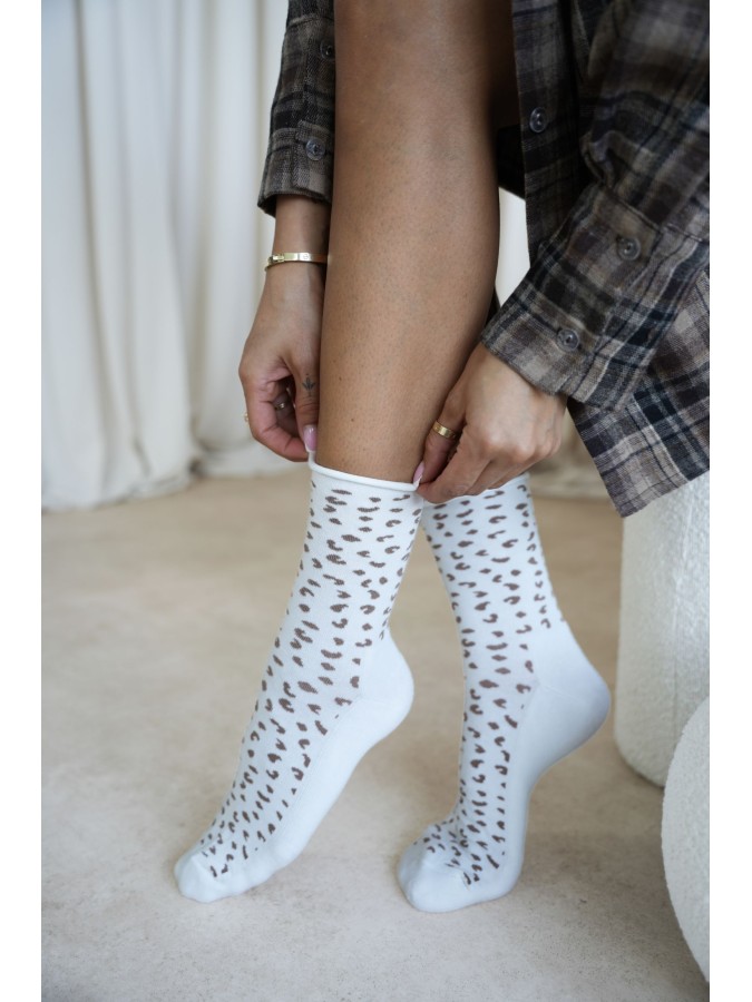 Women's Half-terry mottled socks  0071.012...