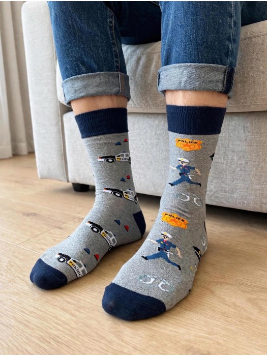 Men's socks Police 0125.158