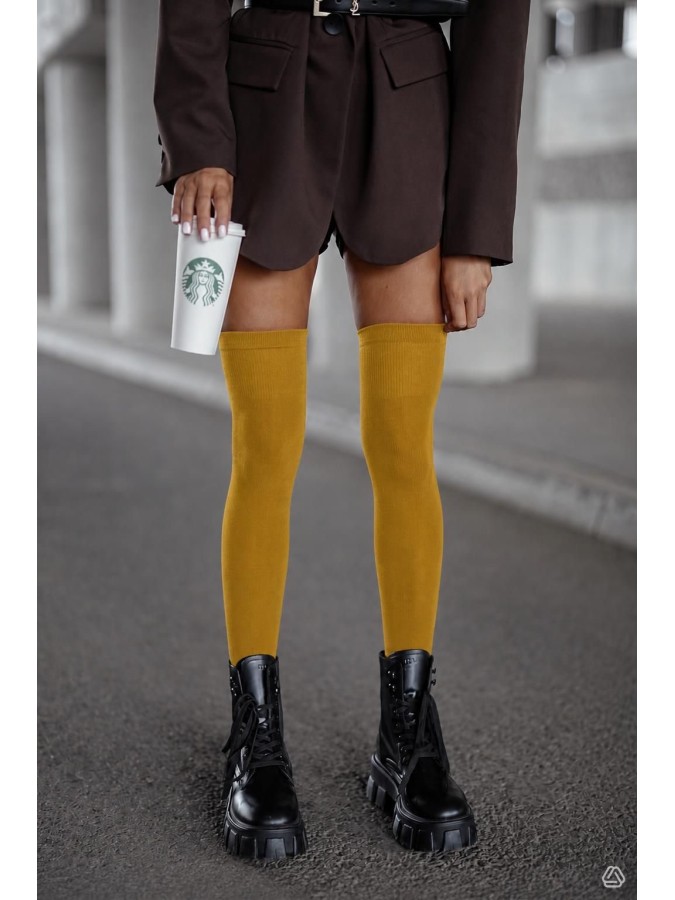 Classic cotton over-the-knee socks 0293.001