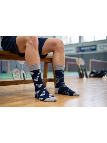 Men's Badminton pattern socks 0125.083 2