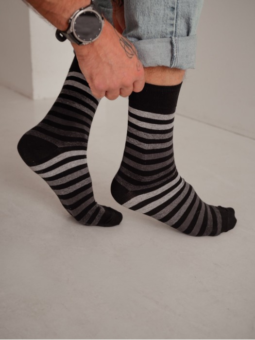 Men's socks Stripes 0125.159