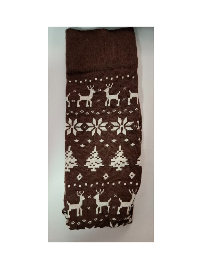 Men's Christmas Norwegian pattern socks  1290.026
