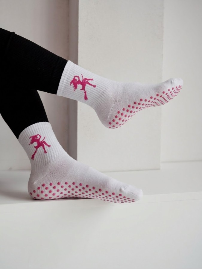 Skarpetki damskie z ABS Czarownica 1658.003