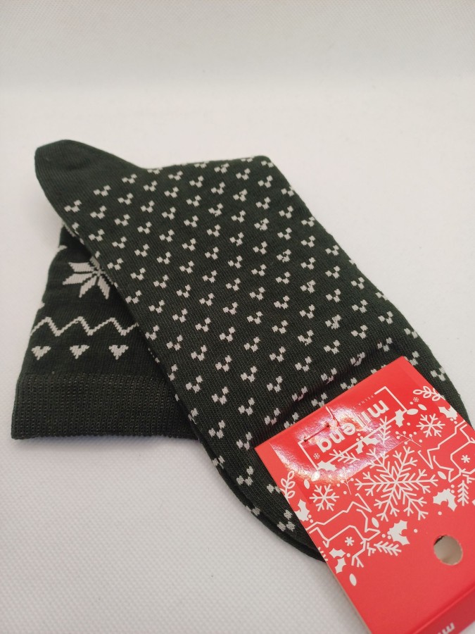 Women's Christmas socks Stars & Hearts 1283.052