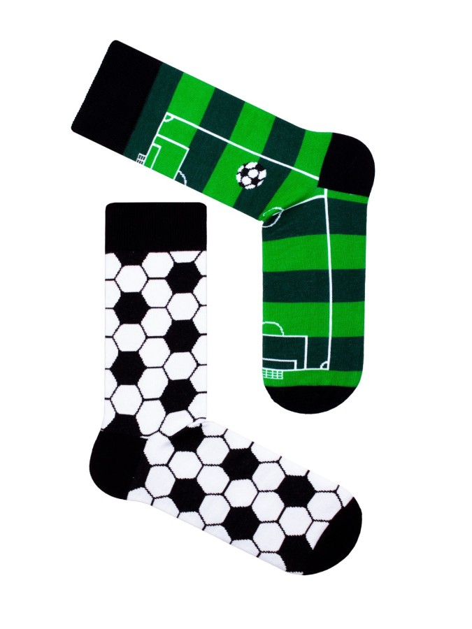 Men's Football Pitch pattern socks 0125.010