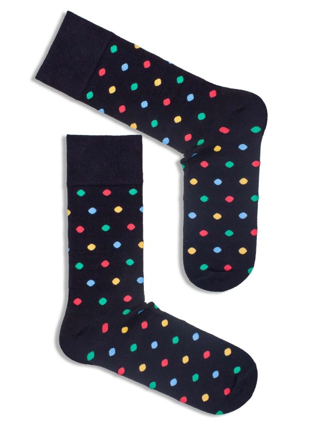 Men's Dots pattern socks 0125.029