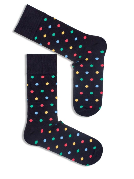 Men's Dots pattern socks 0125.029