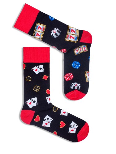 Men's Casino pattern socks 0125.066