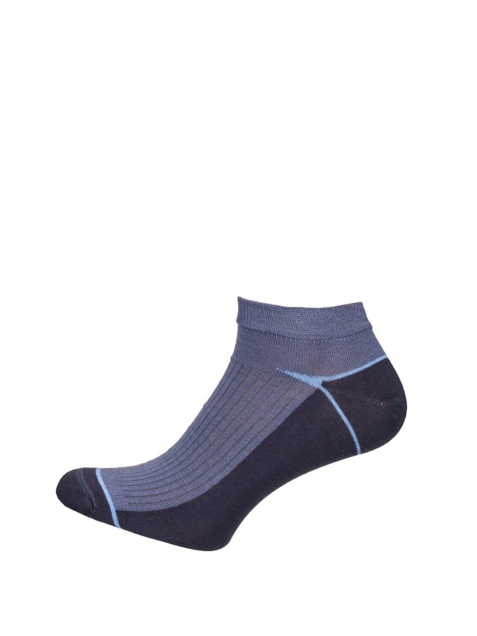 Men's model 006 pattern low ankle socks 006.0170