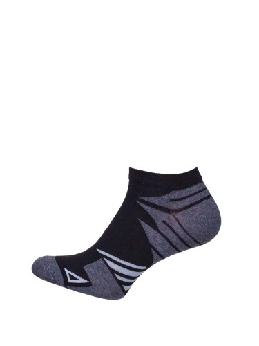 Men's model 008 pattern low ankle socks 008.0170