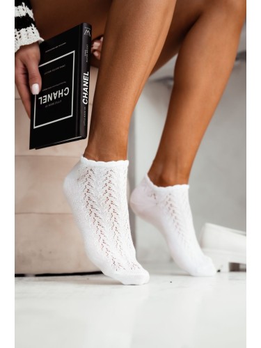 Openwork low ankle socks 1504.001