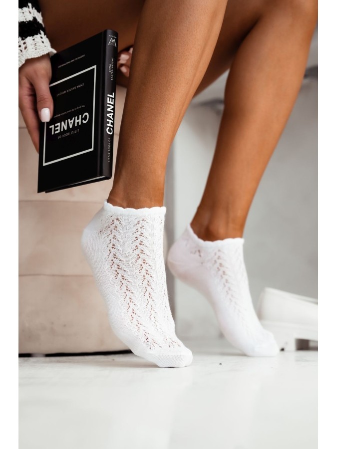Openwork low ankle socks 1504.001