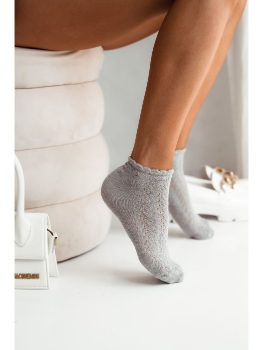 Openwork low ankle socks 1504.001