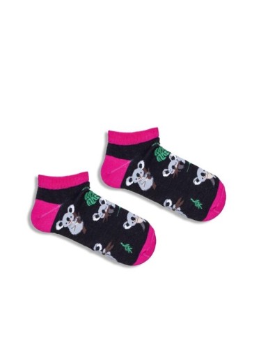 Kids' Koala pattern low ankle socks 002.1160