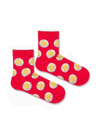 Men's Coins pattern short socks 1153.010 2