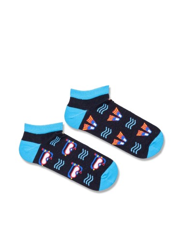 Men's Diving pattern low ankle socks 021.1108