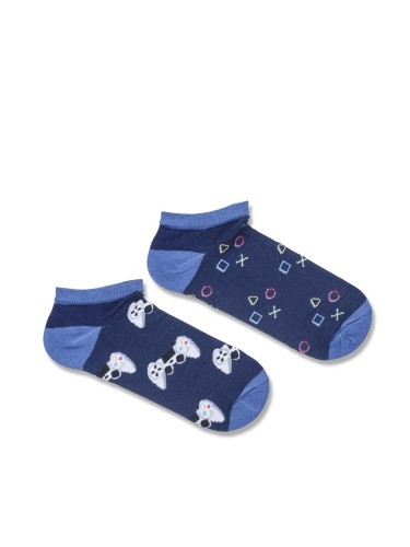 Men's Video Game pattern low ankle socks 026.1108