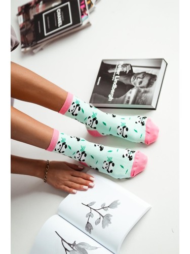 Women's Panda pattern socks 0200.022 2