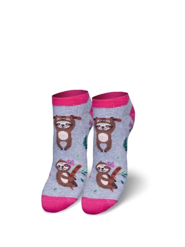 Women's Sloths pattern low ankle socks 025.1146 2