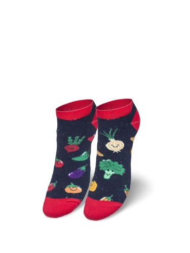 Women's Vegetables pattern low ankle socks 028.1146 2