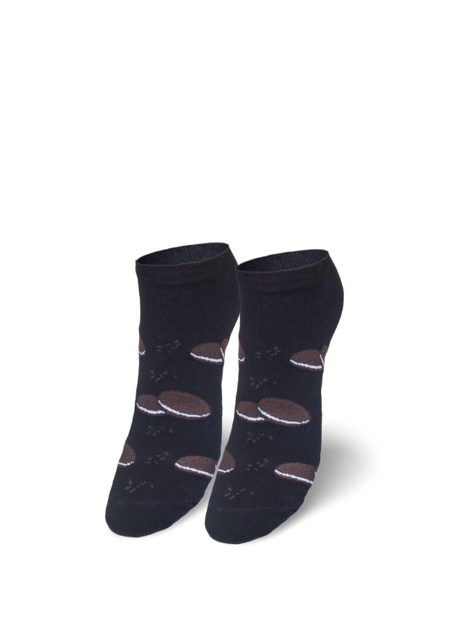 Women's Cookies pattern low ankle socks 029.1146