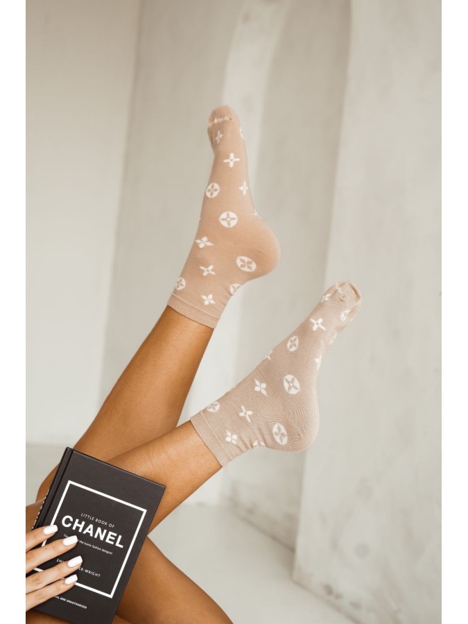 Women's LuVi pattern socks 0200.007