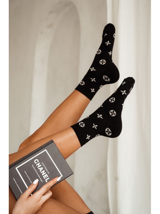Women's LuVi pattern socks 0200.007