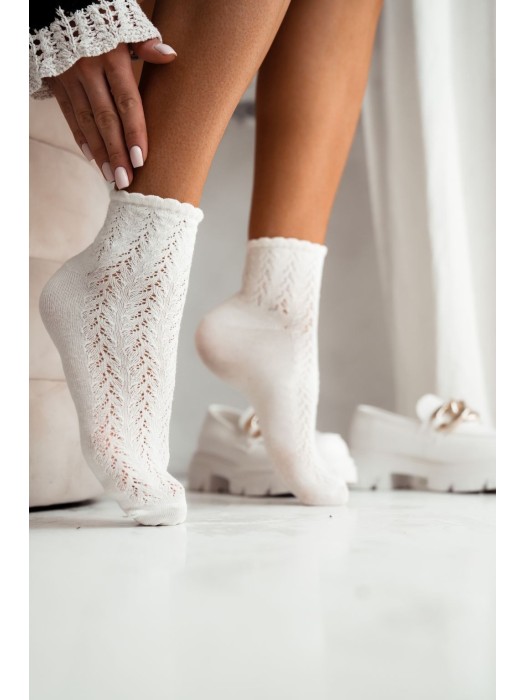 Women's openwork socks 0989.001