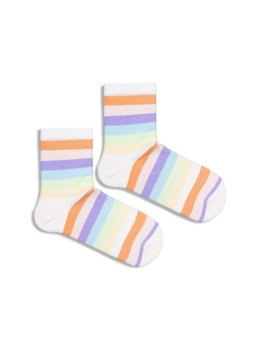 Kids' Rainbow stripes pattern socks  004.1184