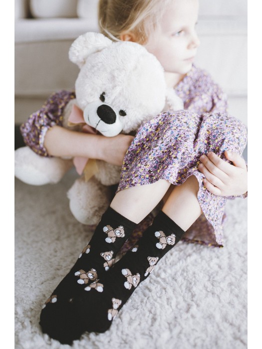 Kids' Teddy Bears pattern socks  005.1184