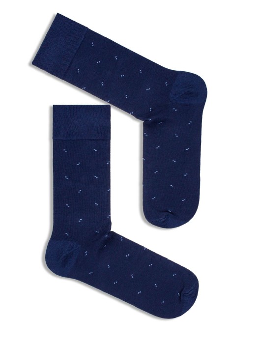 Men's cotton little pattern dress socks 0040.003