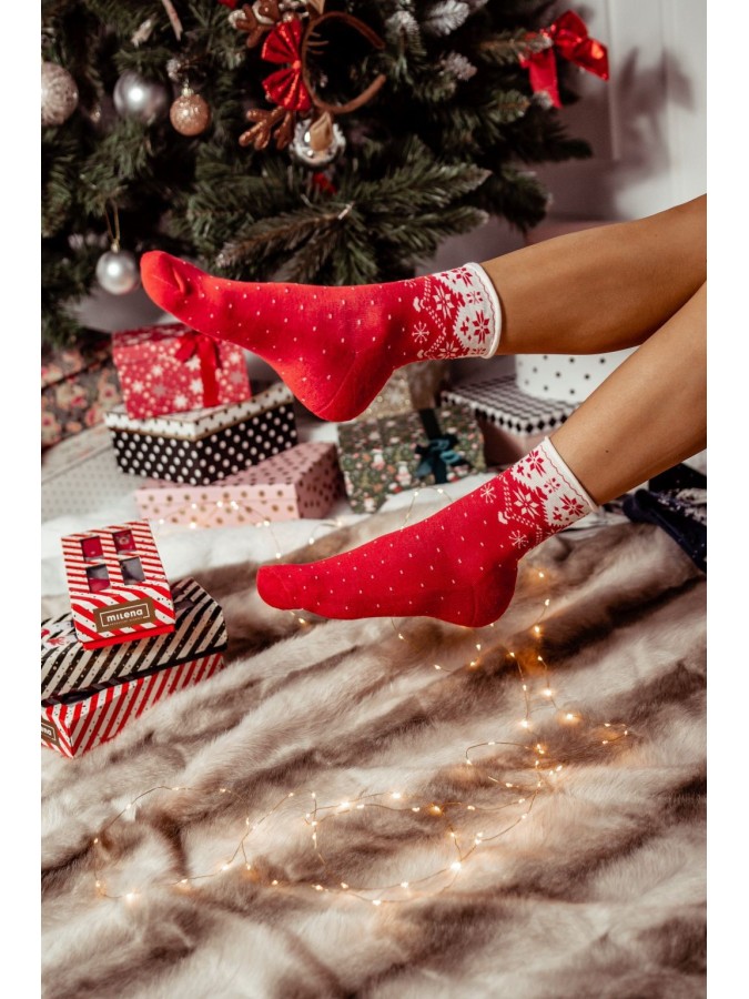 Women's Half-terry UNIQUE Stars pattern socks