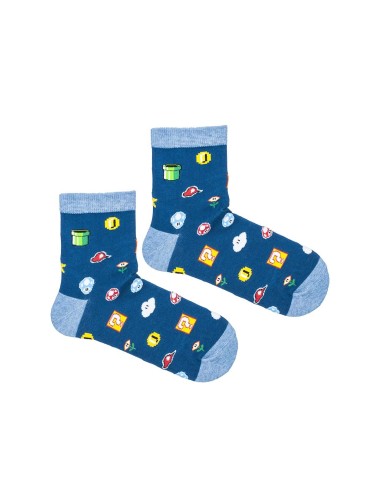 Kids' Mario game style pattern socks   010.1184 2