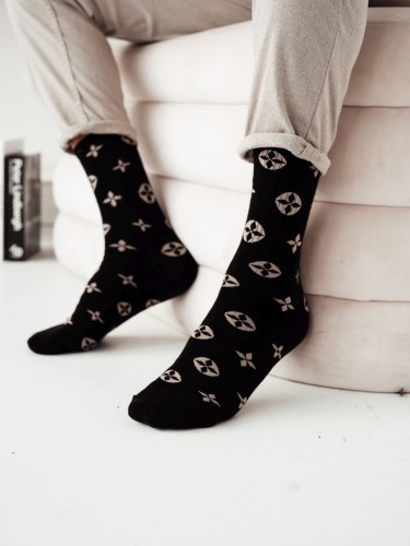 Men's LuVi pattern socks 0125.025 2