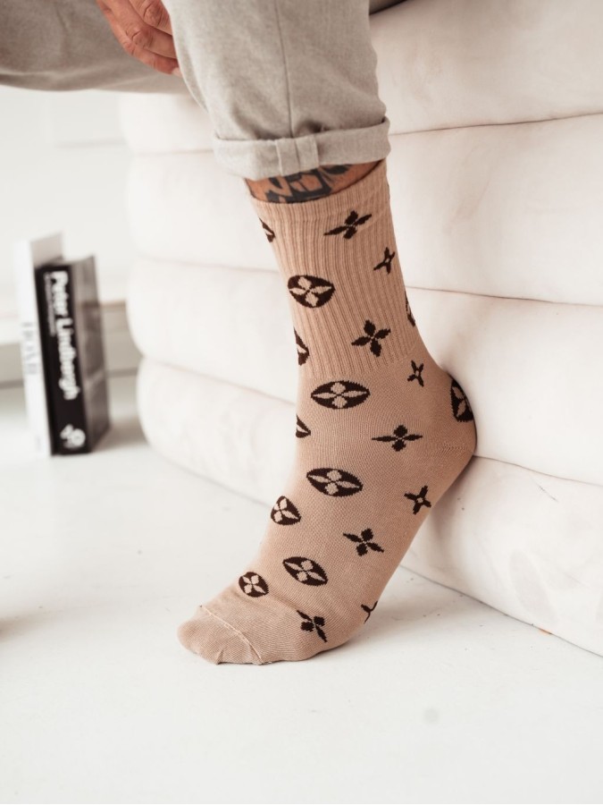 Men's LuVi pattern socks 0125.025