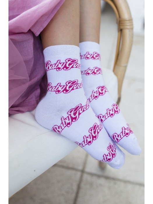 Kids' Baby Girl pattern socks  012.1184