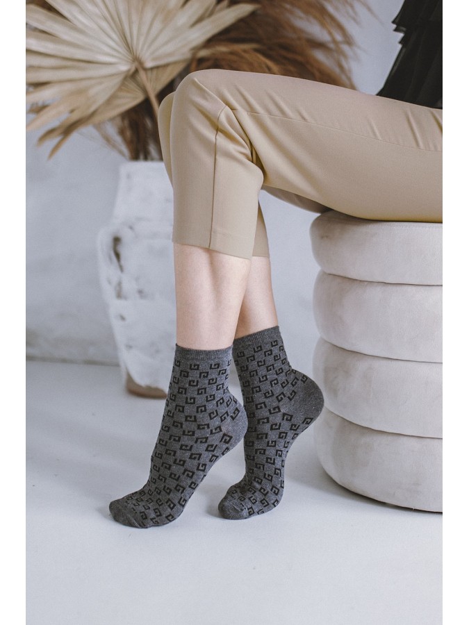 Women's Fashion GG pattern socks 0200.042