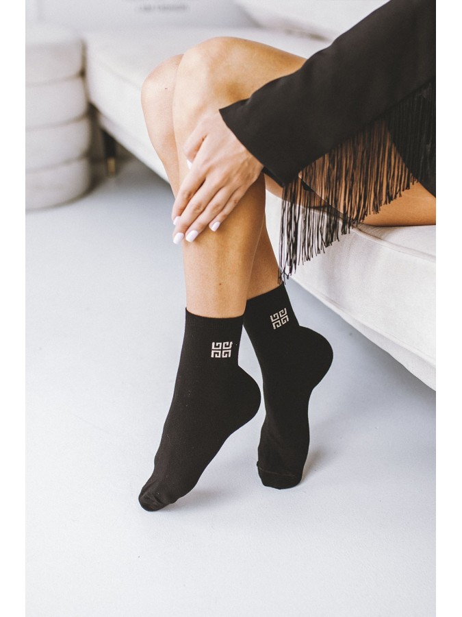 Women's Fashion GG small pattern socks 0200.043