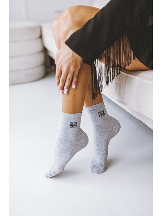 Skarpetki damskie mały wzór Fashion GG 0200.043