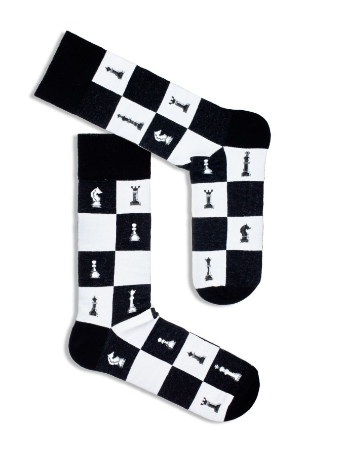 Men's Chess pattern socks 0125.076