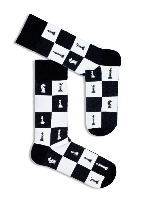 Men's Chess pattern socks 0125.076