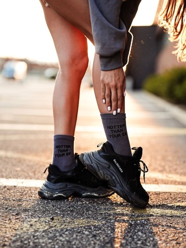 Women's HOTTER THAN YOUR EX pattern socks 0200.055 2