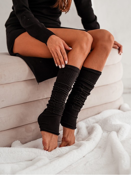 Cotton openwork leg warmers 0705.001 BRAID