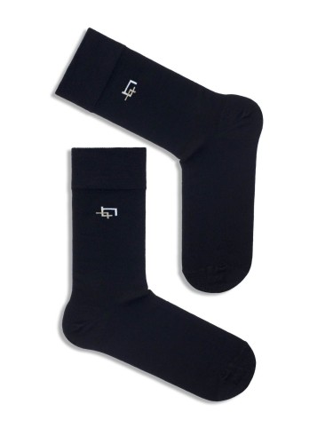 Men's cotton little pattern dress socks 0040.008