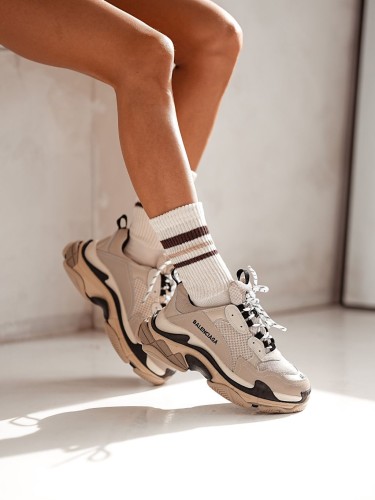 Skarpety damskie bezuciskowe prążek w paski 1436.001