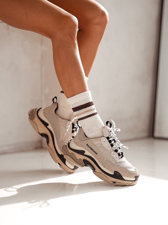 Women's Stripes pattern socks 1436.001