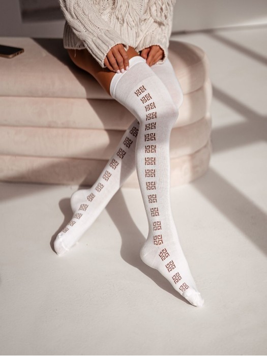 Zakolanówki bawełniane Fashion GG 0293.008